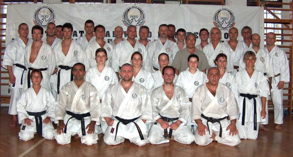 Csoportk�p a danvizsga ut�n