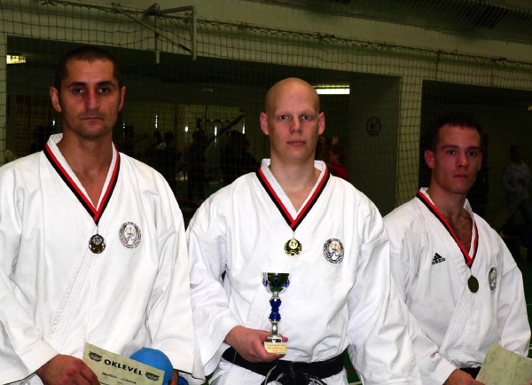 P�nzes Tam�s - kumite +85kg Orsz�gos Bajnok