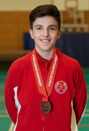 Woog Arnold - Csapat kumite - Eur�pa-bajnoki bronz�rmes - 9. WUKF Karate Eur�pa-bajnoks�g