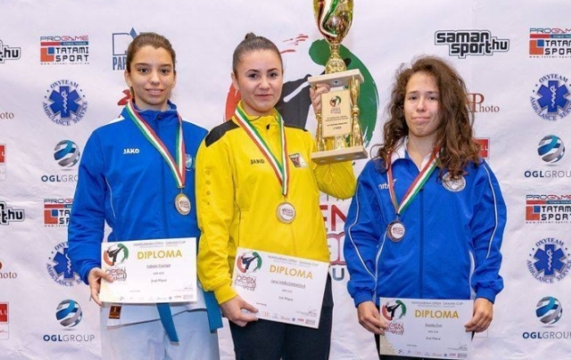 Dud�s �va a Hungarian Open dobog�j�n