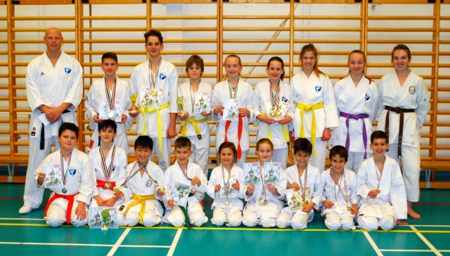 SZAC Karate SE �rmes versenyz�i Mikul�s Kupa ut�n
