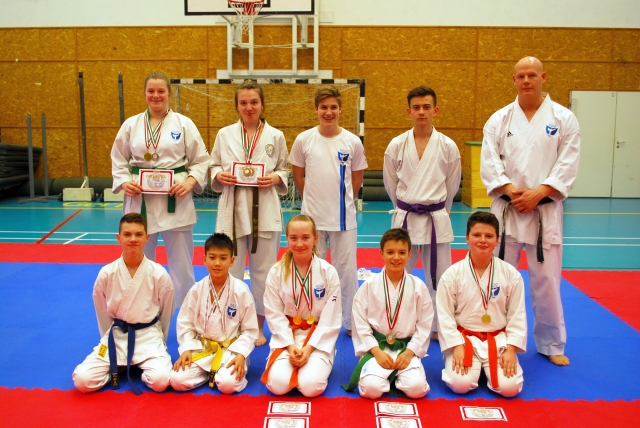 Wado-kai Magyar Bajnoks�g 2019 - 1. fordul� - SZAC Karate SE csapata