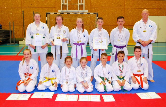 SZAC Karate SE a verseny LEGEREDM�NYESEBB csapata