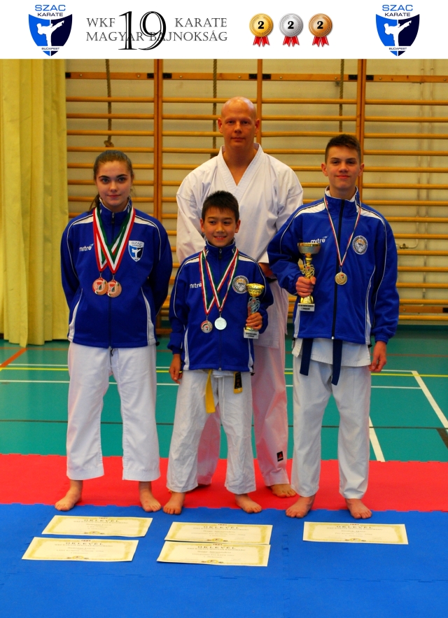 WKF Magyar Bajnoks�g 2019 - SZAC Karate SE Magyar Bajnokai edz�j�kkel
