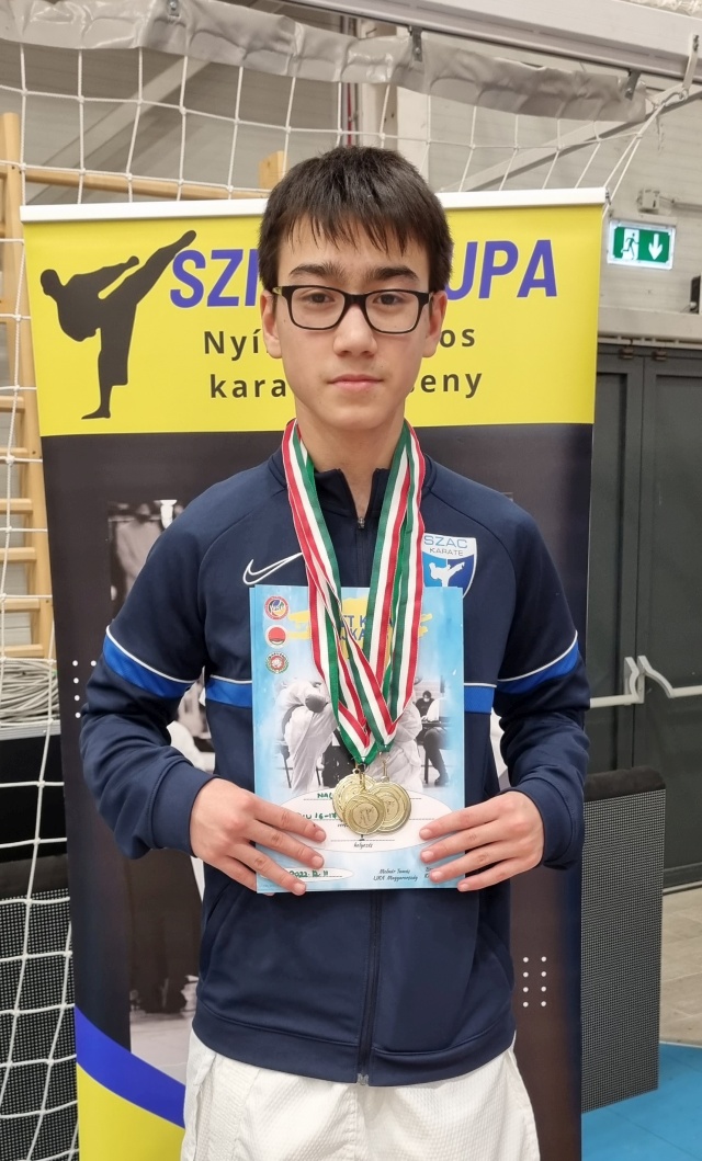 Nagy Alexandru mindh�rom versenysz�m�t megnyerte