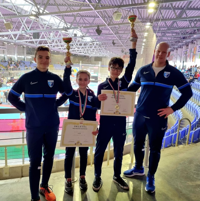 WKF Karate Magyar Bajnoks�g 2022 - SZAC KSE csapata
