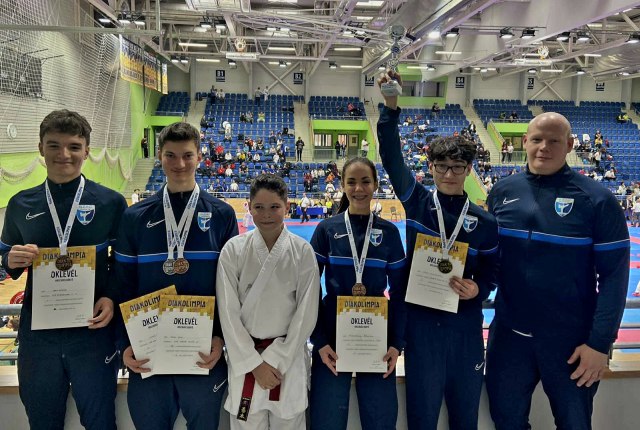 SZAC Karate SE csapata a 2024. �vi Di�kolimpi�n